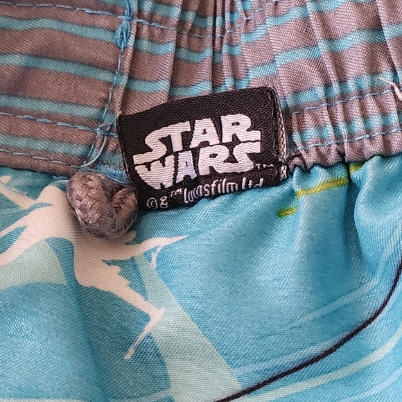 Disney Store Star Wars boys swim shorts Size 7/8 - Picture 6 of 10